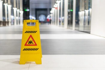 A Tallahassee wet floor accident lawyer can help after an accident involving missing warning signs. 