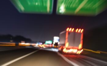 Moment of a fatal truck accident in a Destin, FL road